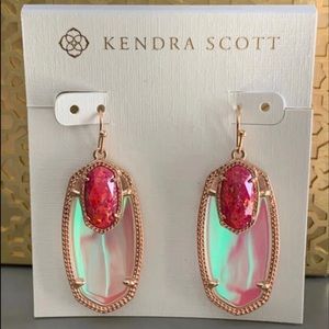 ISO KS Berry Kyocera Opal Emmy Earrings